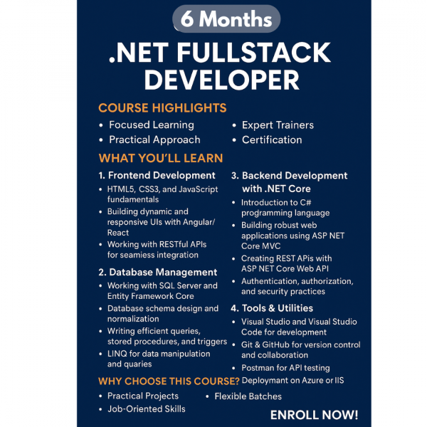 .Net Fullstack Developer